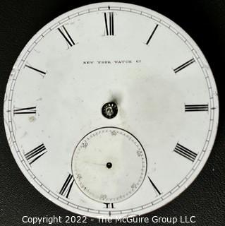 Hampden Pocket Watch. Movement Only. "Hampden", Springfield, Mass. 18S-15J-HG4K-U-(EA701 & Ency. p.124) #55,186  