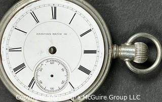 Hampden Pocket Watch. Lafayette 18S-l5J-HN2L-U- (EA332) #200,297 