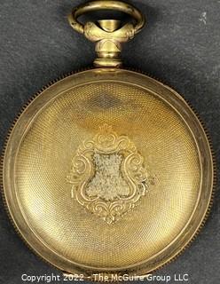 Hampden Pocket Watch. Hayward 18S-11J-HG1K-U-(EA331) #87,372