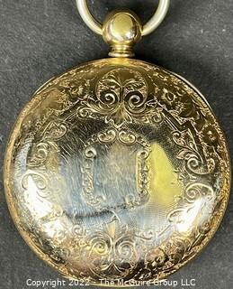 Hampden Pocket Watch. Woolworth 18S-15J-HG1K-Adjusted (EA331) #205,019 