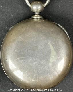 Hampden Pocket Watch. Toronto Watch Co, (GEM) 18S-11J-HG1K-U-"57" (EA331)  #175,443  Very Heavy Coin Silver Case 