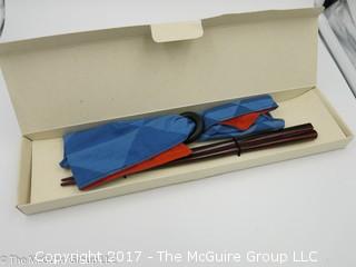 Set of chopsticks in presentation box