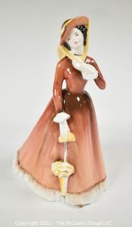 Royal Doulton Bone China Figurine - Julia, By Peggy Davies 1974.  8" tall.