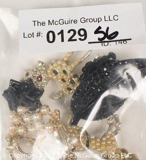 Vintage Rhineston Brooches