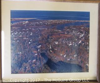 Aerial Framed Photo of Barnstable, MA (Cape Cod) (21 1/2 x 25 1/2"