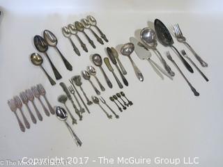 Assorted plated cutlery