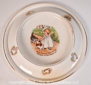 Vintage Royal Baby-Plate Bowl Dish 1905 Germany