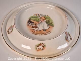 Vintage Royal Baby-Plate Bowl Dish 1905 Germany