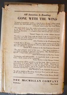 1936 First Edition of "Gone With The Wind". Published by The MacMillan Company