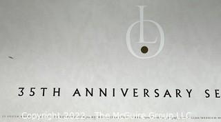 35th Anniversary Season Poster: Lyric Opera of Chicago. 1989  Measures 24 x 36"