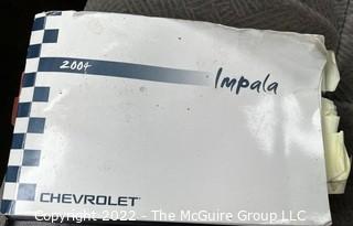 2004 Chevy Impala.  69k Miles.  1 Owner. Carfax Supplied, see document.  Just Inspected.  Copy of title offered for review as a document.  Opportunity to inspect Sunday, July 31, 2-4pm.  507 Princeton Terrace, Vienna, VA 22182  Text David @ 202-441-5446