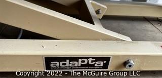 Adapta Treatment Table. Model AME-1. SN# 2081. Made by chattanooga Pharmacal. Co. 