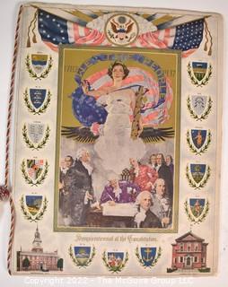 A Masonic Tribute: The Sesquicentennial of the Constitution of the United States 1939 Booklet