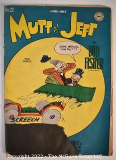 Vintage Mutt and Jeff Issue: 22, 1946 by Bud Fisher