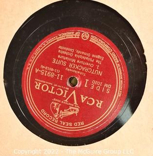 Seven (7) Vintage 78 RPM Record Abum Sets in Folders.  