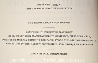 Set of Nine (9) The Collected Works of Abraham Lincoln 