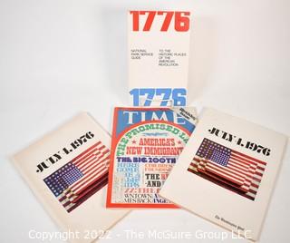 Four (4) Bicentennial Themed Books and Magazines