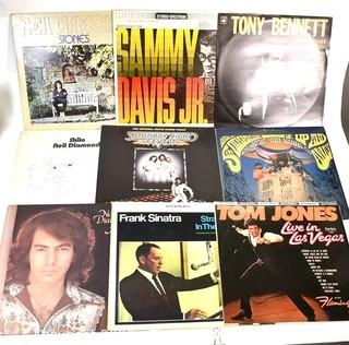 Collection of Vintage LP 33  RPM Vinyl Records Including Saturday Night Fever, Sammy Davis Jr. Etc. 