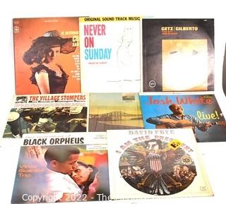 Collection of Vintage LP 33  RPM Vinyl Records 