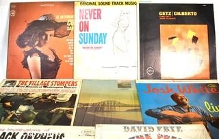 Collection of Vintage LP 33  RPM Vinyl Records 