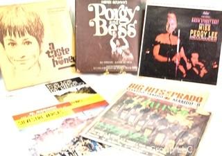 Collection of Vintage LP 33  RPM Vinyl Records Including Porgy & Bess etc. 