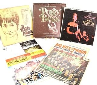 Collection of Vintage LP 33  RPM Vinyl Records Including Porgy & Bess etc. 