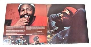 Vintage Autographed LP Vinyl Record Marvin Gaye, Lets Get It On