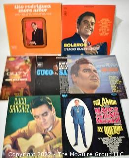 Collection of Vintage LP 33  RPM Vinyl Records  - Latin Music