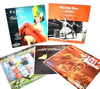 Collection of Vintage LP 33  RPM Vinyl Records 