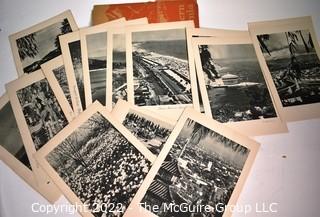 Vintage Greeting Cards, 32 Black and White Views of Southern California and Seeandbee Great Lakes Vacation Cruises Brochure. 