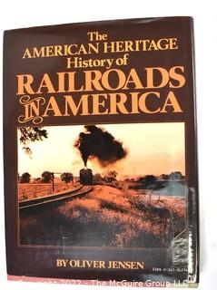 Four (4) Books on Trains Including Train Wrecks