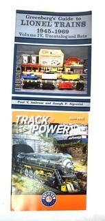 Group of Books About Lionel Toy Trains.