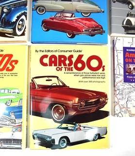 Seven (7) Books About Cars