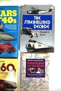 Seven (7) Books About Cars