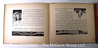 Group of Books About Trains Including Cowbells and Clover, The Vagabond Engine, Railways Photographed in Color, The Wonderful Locomotive and The Big Red Train Ride.