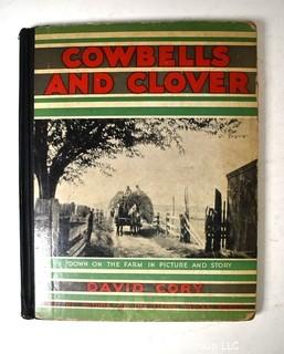 Group of Books About Trains Including Cowbells and Clover, The Vagabond Engine, Railways Photographed in Color, The Wonderful Locomotive and The Big Red Train Ride.