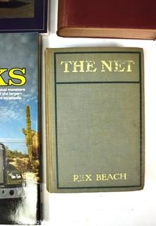 Group of Books Including Principles of Rail Transportation and Gilbert Model Instructions for Train Engine and Gondola Coal Car.