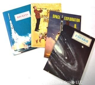 Collection of Vintage Science and Space Books