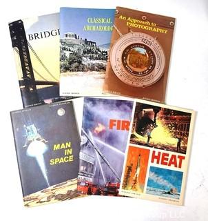 Collection of Vintage Science and Space Books