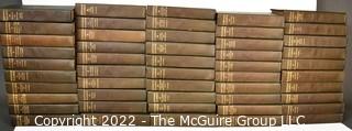 Books. Complete Set of Fifty (50) Harvard Classics 