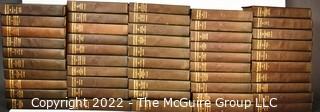 Books. Complete Set of Fifty (50) Harvard Classics 