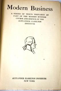 Eighteen (18) Volume Set Modern Business by Joseph French Johnson 1919