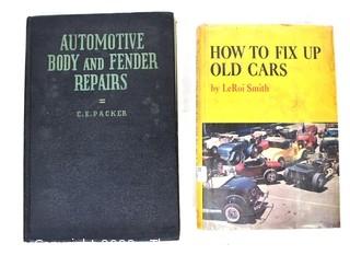 Two (2) Vintage Books on Automobile Repair