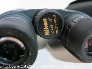 Nikon 10 x 42 waterproof binoculars 