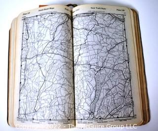 1922 Kelly Automobile Blue Book Road Guide with Maps