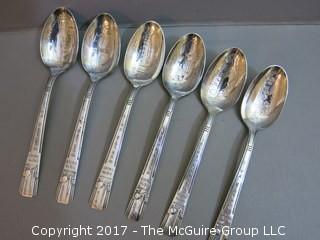 1939 New York World's Fair: 6 spoons 