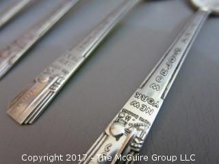 1939 New York World's Fair: 6 spoons 