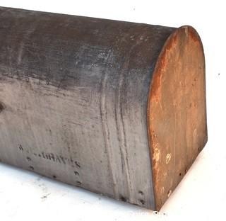 Large Heavy Rustic Galvanized Steel Farm Mailbox 