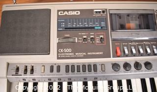 Casio CK-500 Keyboard (1985), Tape Copier & Shortwave Radio