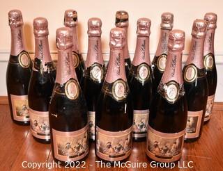 Twelve (12) Bottles of Charles Ellner French Champagne Rosé Brut